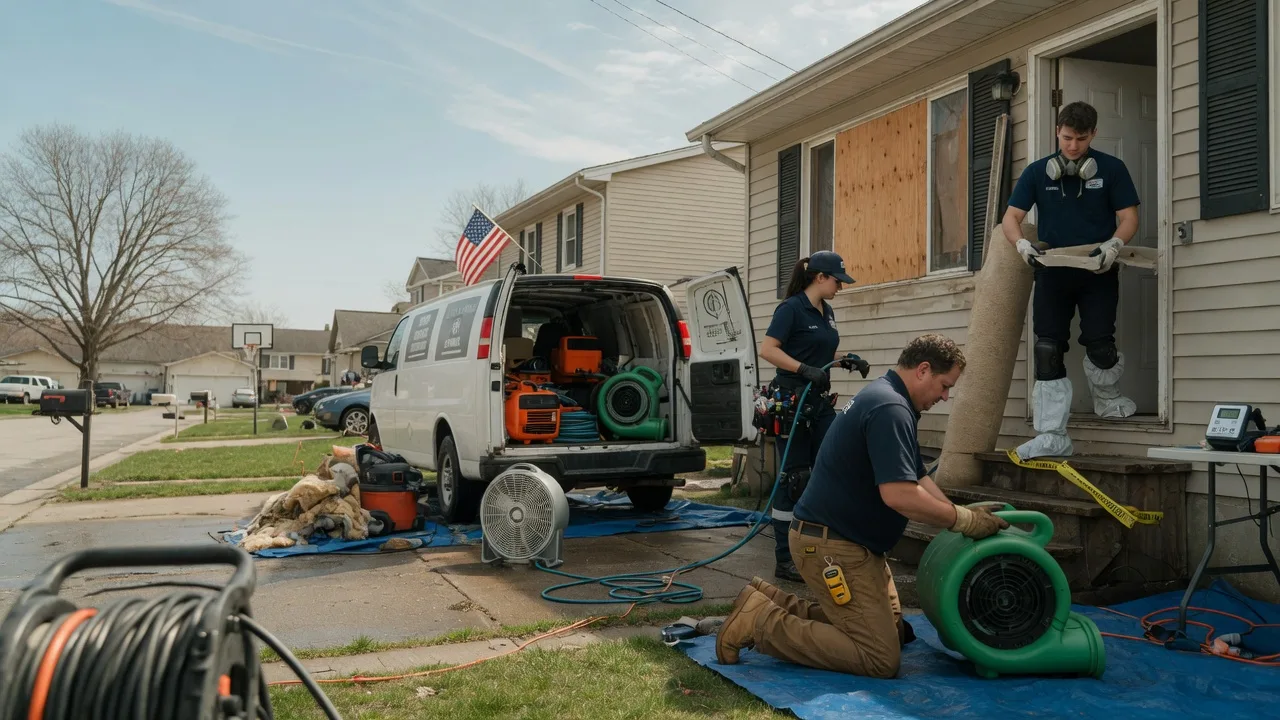 Water Damage Restoration in Maplewood, OH near me
